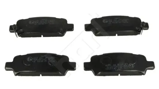 Bremsbelagsatz, Scheibenbremse Hinterachse HART 223 161 Bild Bremsbelagsatz, Scheibenbremse Hinterachse HART 223 161