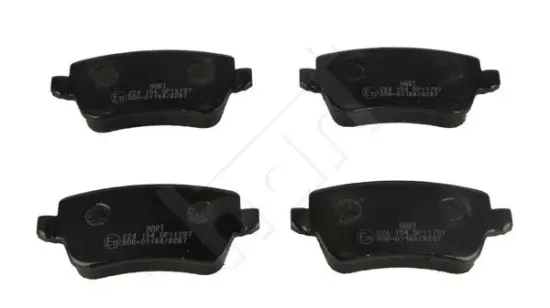 Bremsbelagsatz, Scheibenbremse Hinterachse HART 224 154 Bild Bremsbelagsatz, Scheibenbremse Hinterachse HART 224 154