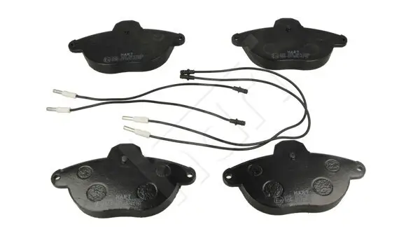 Bremsbelagsatz, Scheibenbremse Vorderachse HART 225 705