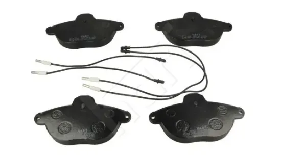 Bremsbelagsatz, Scheibenbremse Vorderachse HART 225 705 Bild Bremsbelagsatz, Scheibenbremse Vorderachse HART 225 705