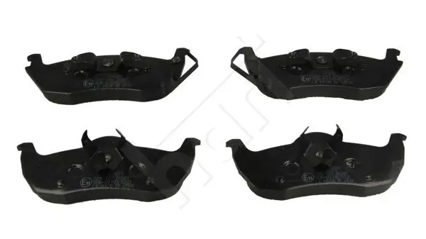 Bremsbelagsatz, Scheibenbremse Hinterachse HART 225 737