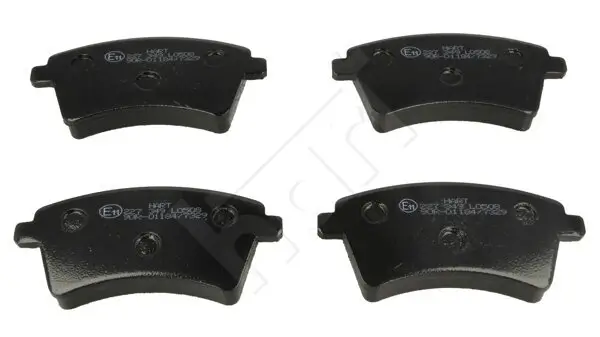 Bremsbelagsatz, Scheibenbremse Vorderachse HART 227 349