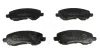 Bremsbelagsatz, Scheibenbremse Vorderachse HART 228 849 Bild Bremsbelagsatz, Scheibenbremse Vorderachse HART 228 849