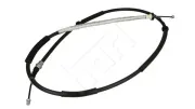 Seilzug, Feststellbremse hinten links HART 231 195