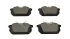 Bremsbelagsatz, Scheibenbremse Hinterachse HART 220 270 Bild Bremsbelagsatz, Scheibenbremse Hinterachse HART 220 270