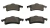 Bremsbelagsatz, Scheibenbremse Hinterachse HART 221 651 Bild Bremsbelagsatz, Scheibenbremse Hinterachse HART 221 651