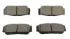 Bremsbelagsatz, Scheibenbremse Hinterachse HART 223 084 Bild Bremsbelagsatz, Scheibenbremse Hinterachse HART 223 084