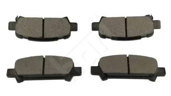 Bremsbelagsatz, Scheibenbremse Hinterachse HART 223 161 Bild Bremsbelagsatz, Scheibenbremse Hinterachse HART 223 161