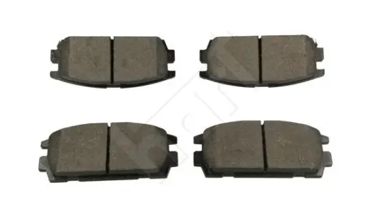 Bremsbelagsatz, Scheibenbremse Hinterachse HART 223 165 Bild Bremsbelagsatz, Scheibenbremse Hinterachse HART 223 165