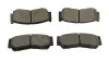 Bremsbelagsatz, Scheibenbremse Hinterachse HART 224 160 Bild Bremsbelagsatz, Scheibenbremse Hinterachse HART 224 160