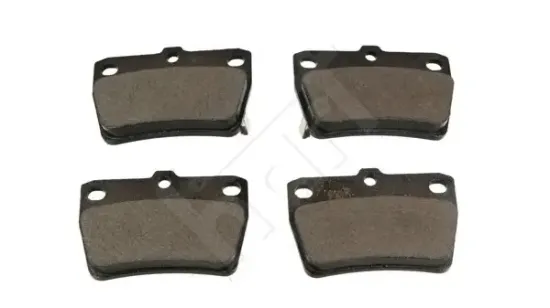 Bremsbelagsatz, Scheibenbremse Hinterachse HART 226 375 Bild Bremsbelagsatz, Scheibenbremse Hinterachse HART 226 375