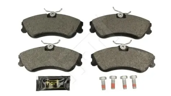 Bremsbelagsatz, Scheibenbremse Vorderachse HART 248 859 Bild Bremsbelagsatz, Scheibenbremse Vorderachse HART 248 859
