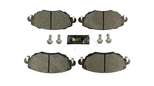 Bremsbelagsatz, Scheibenbremse Vorderachse HART 248 881
