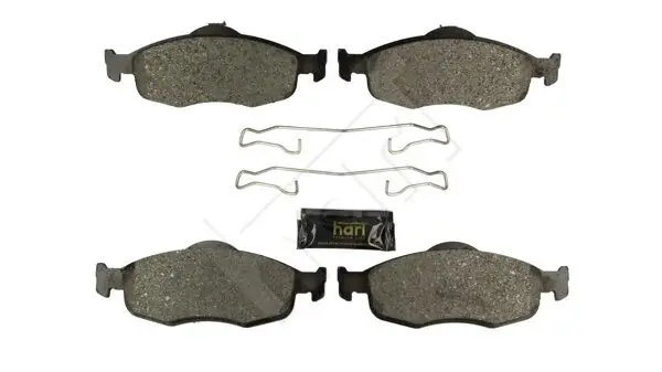 Bremsbelagsatz, Scheibenbremse Vorderachse HART 248 883