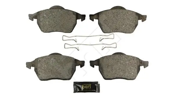 Bremsbelagsatz, Scheibenbremse Vorderachse HART 248 888