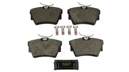 Bremsbelagsatz, Scheibenbremse Hinterachse HART 248 892 Bild Bremsbelagsatz, Scheibenbremse Hinterachse HART 248 892