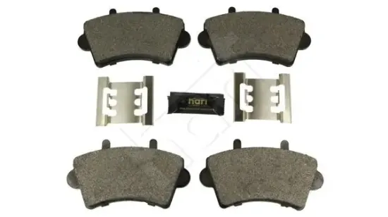 Bremsbelagsatz, Scheibenbremse HART 248 915 Bild Bremsbelagsatz, Scheibenbremse HART 248 915