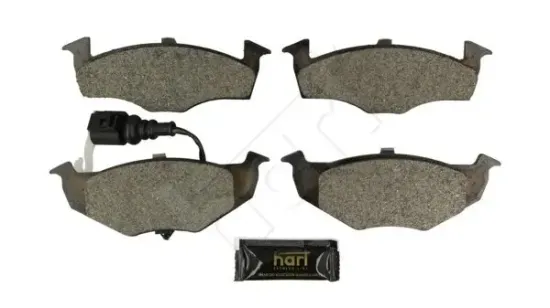 Bremsbelagsatz, Scheibenbremse Vorderachse HART 248 916 Bild Bremsbelagsatz, Scheibenbremse Vorderachse HART 248 916
