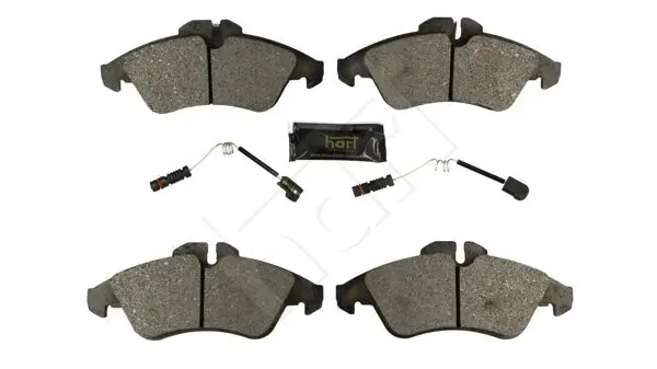 Bremsbelagsatz, Scheibenbremse HART 248 921