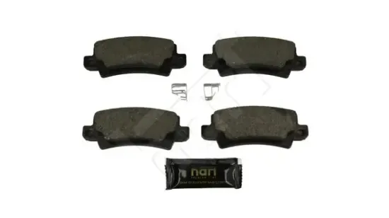 Bremsbelagsatz, Scheibenbremse Hinterachse HART 248 957 Bild Bremsbelagsatz, Scheibenbremse Hinterachse HART 248 957