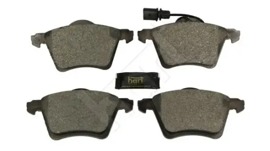 Bremsbelagsatz, Scheibenbremse Vorderachse HART 248 993 Bild Bremsbelagsatz, Scheibenbremse Vorderachse HART 248 993