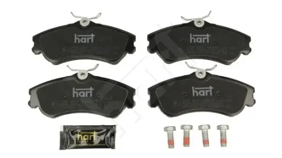 Bremsbelagsatz, Scheibenbremse Vorderachse HART 248 859 Bild Bremsbelagsatz, Scheibenbremse Vorderachse HART 248 859