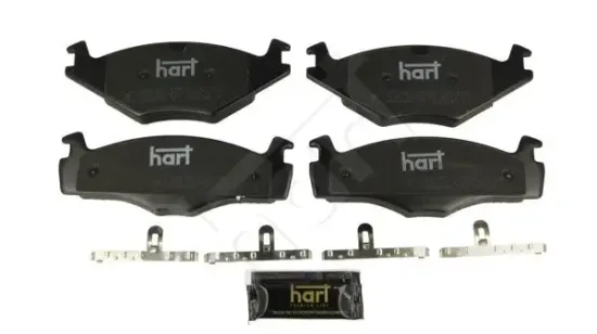 Bremsbelagsatz, Scheibenbremse Vorderachse HART 248 867 Bild Bremsbelagsatz, Scheibenbremse Vorderachse HART 248 867