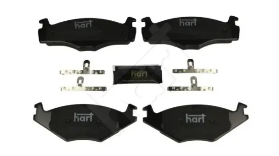 Bremsbelagsatz, Scheibenbremse Vorderachse HART 248 868 Bild Bremsbelagsatz, Scheibenbremse Vorderachse HART 248 868