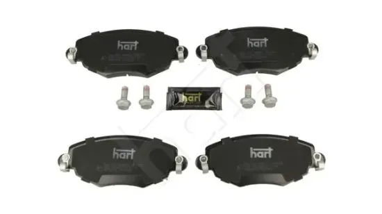 Bremsbelagsatz, Scheibenbremse Vorderachse HART 248 881 Bild Bremsbelagsatz, Scheibenbremse Vorderachse HART 248 881