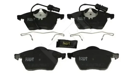 Bremsbelagsatz, Scheibenbremse Vorderachse HART 248 887 Bild Bremsbelagsatz, Scheibenbremse Vorderachse HART 248 887