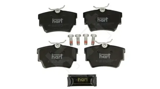 Bremsbelagsatz, Scheibenbremse Hinterachse HART 248 892 Bild Bremsbelagsatz, Scheibenbremse Hinterachse HART 248 892