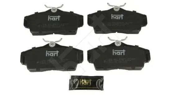 Bremsbelagsatz, Scheibenbremse Vorderachse HART 248 895 Bild Bremsbelagsatz, Scheibenbremse Vorderachse HART 248 895