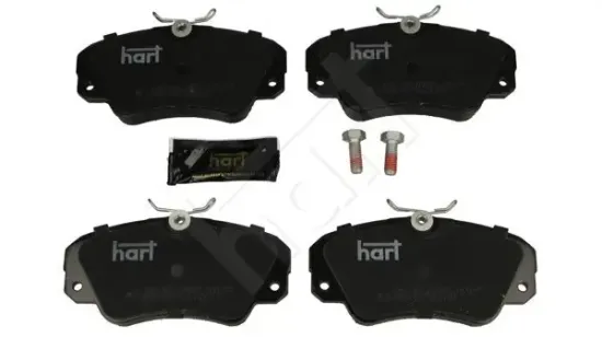 Bremsbelagsatz, Scheibenbremse Vorderachse HART 248 902 Bild Bremsbelagsatz, Scheibenbremse Vorderachse HART 248 902
