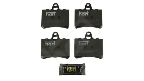 Bremsbelagsatz, Scheibenbremse Hinterachse HART 248 925 Bild Bremsbelagsatz, Scheibenbremse Hinterachse HART 248 925