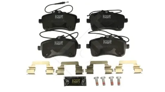 Bremsbelagsatz, Scheibenbremse Vorderachse HART 248 927 Bild Bremsbelagsatz, Scheibenbremse Vorderachse HART 248 927