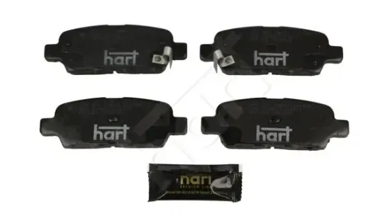 Bremsbelagsatz, Scheibenbremse Hinterachse HART 248 951 Bild Bremsbelagsatz, Scheibenbremse Hinterachse HART 248 951