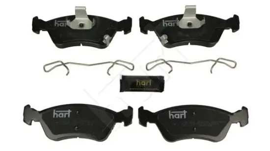 Bremsbelagsatz, Scheibenbremse Vorderachse HART 248 961 Bild Bremsbelagsatz, Scheibenbremse Vorderachse HART 248 961