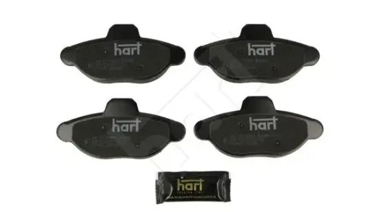 Bremsbelagsatz, Scheibenbremse Vorderachse HART 248 972 Bild Bremsbelagsatz, Scheibenbremse Vorderachse HART 248 972