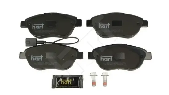 Bremsbelagsatz, Scheibenbremse Vorderachse HART 248 973 Bild Bremsbelagsatz, Scheibenbremse Vorderachse HART 248 973