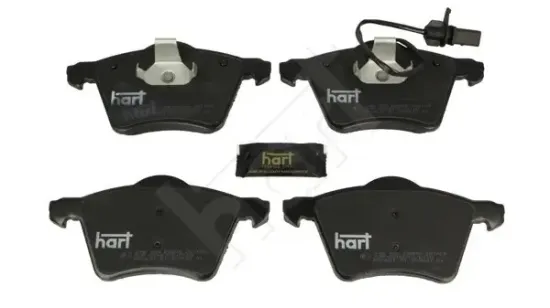 Bremsbelagsatz, Scheibenbremse Vorderachse HART 248 993 Bild Bremsbelagsatz, Scheibenbremse Vorderachse HART 248 993