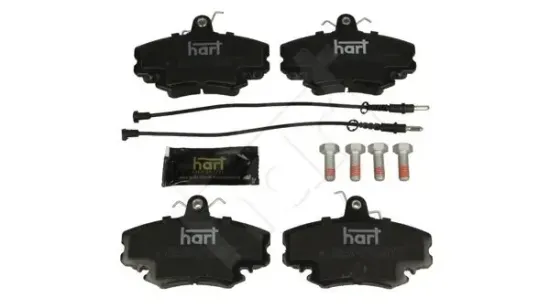 Bremsbelagsatz, Scheibenbremse HART 249 160 Bild Bremsbelagsatz, Scheibenbremse HART 249 160