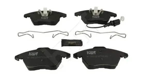 Bremsbelagsatz, Scheibenbremse HART 249 178 Bild Bremsbelagsatz, Scheibenbremse HART 249 178