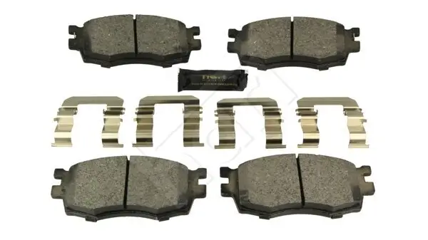 Bremsbelagsatz, Scheibenbremse Vorderachse HART 248 956