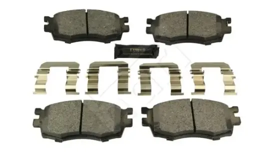 Bremsbelagsatz, Scheibenbremse Vorderachse HART 248 956 Bild Bremsbelagsatz, Scheibenbremse Vorderachse HART 248 956