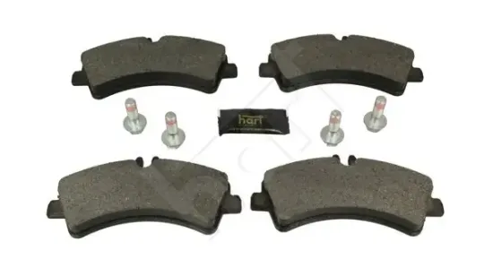 Bremsbelagsatz, Scheibenbremse Hinterachse HART 249 006 Bild Bremsbelagsatz, Scheibenbremse Hinterachse HART 249 006