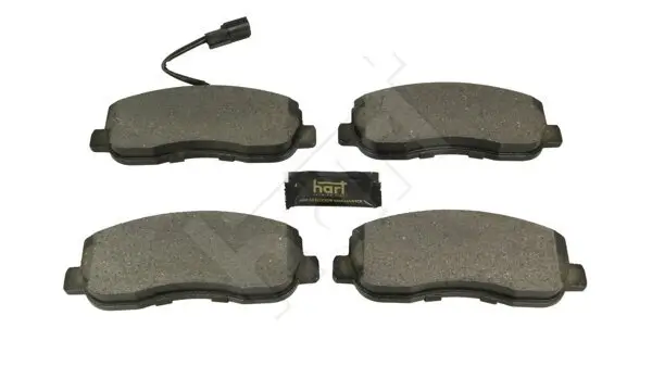 Bremsbelagsatz, Scheibenbremse HART 250 595