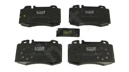 Bremsbelagsatz, Scheibenbremse Vorderachse HART 248 937 Bild Bremsbelagsatz, Scheibenbremse Vorderachse HART 248 937