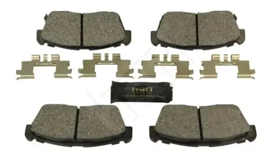 Bremsbelagsatz, Scheibenbremse Vorderachse HART 248 890 Bild Bremsbelagsatz, Scheibenbremse Vorderachse HART 248 890