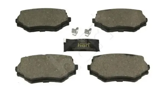 Bremsbelagsatz, Scheibenbremse Vorderachse HART 248 900 Bild Bremsbelagsatz, Scheibenbremse Vorderachse HART 248 900