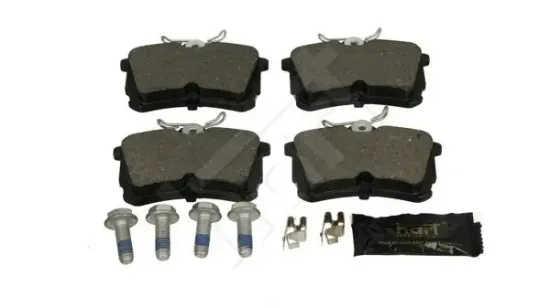 Bremsbelagsatz, Scheibenbremse Hinterachse HART 252 302 Bild Bremsbelagsatz, Scheibenbremse Hinterachse HART 252 302